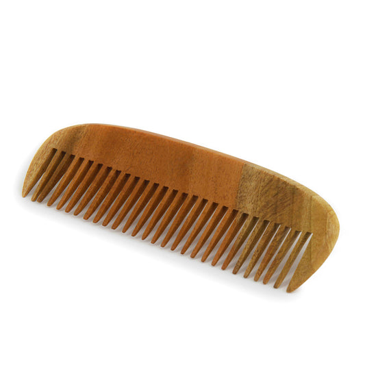 Eco Max Hair Wood Comb, Made From Neem Wood