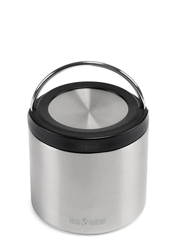 Klean Kanteen TK Canister With Insulated Lid 8oz (237ml), 16oz (473ml) Or 32oz (946ml), Brushed Stainless