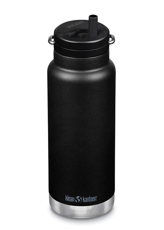 Klean Kanteen TKWide With Twist Cap & Straw 32oz (946ml), Insulated (75 Hrs Iced)