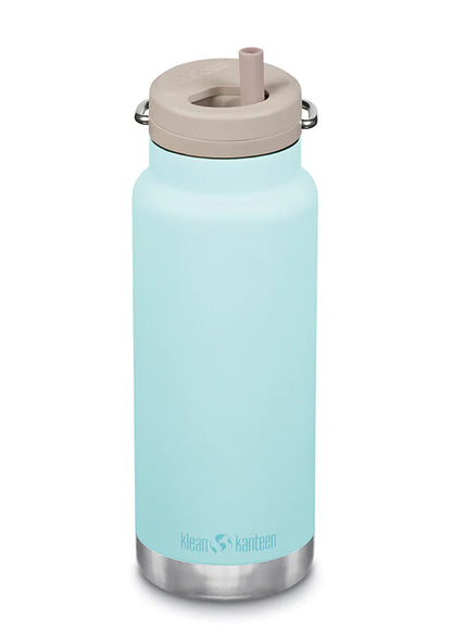 Klean Kanteen TKWide With Twist Cap & Straw 32oz (946ml), Insulated (75 Hrs Iced)