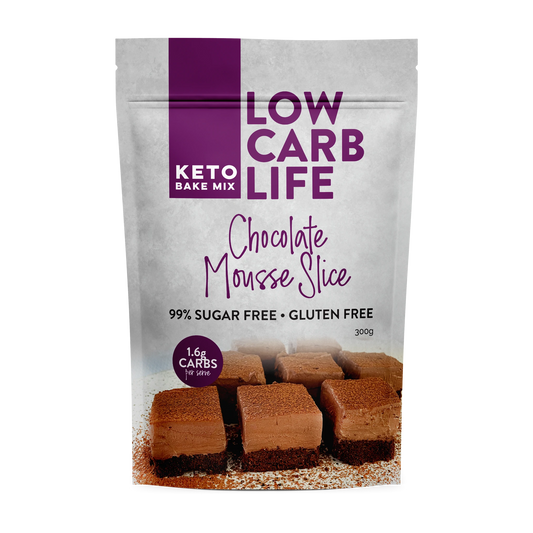 Low Carb Life Keto Bake Mix 300g, Chocolate Mousse Slice