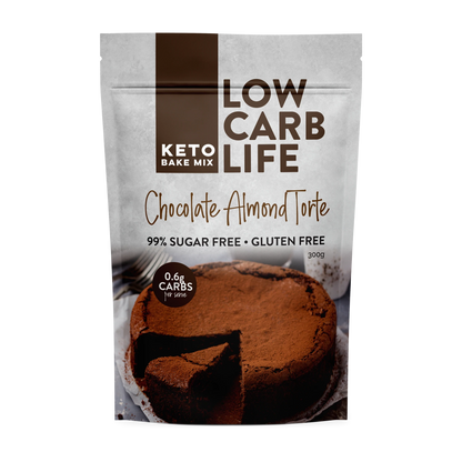 Low Carb Life Keto Bake Mix 300g, Chocolate Almond Torte
