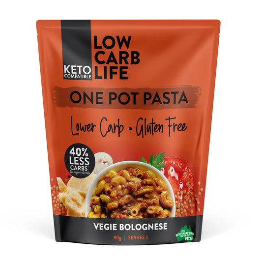 Low Carb Life One Pot Pasta 90g, Vegie Bolognese Flavour