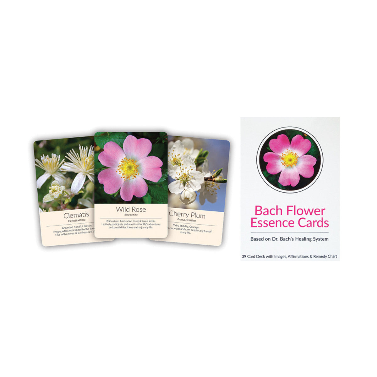 Dr. Bach Flower Essence Cards - A Pack Of 39 Cards