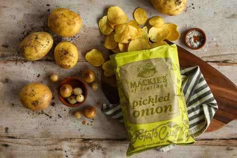 Mackie's Of Scotland Pickled Onion Potato Chips 150g, Vegan