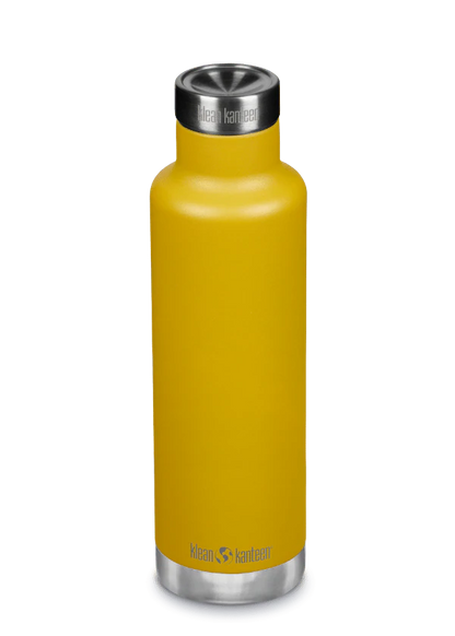 Klean Kanteen Classic With Pour Through 25oz (750ml), Insulated (24 Hrs Hot, 80 Hrs Iced)