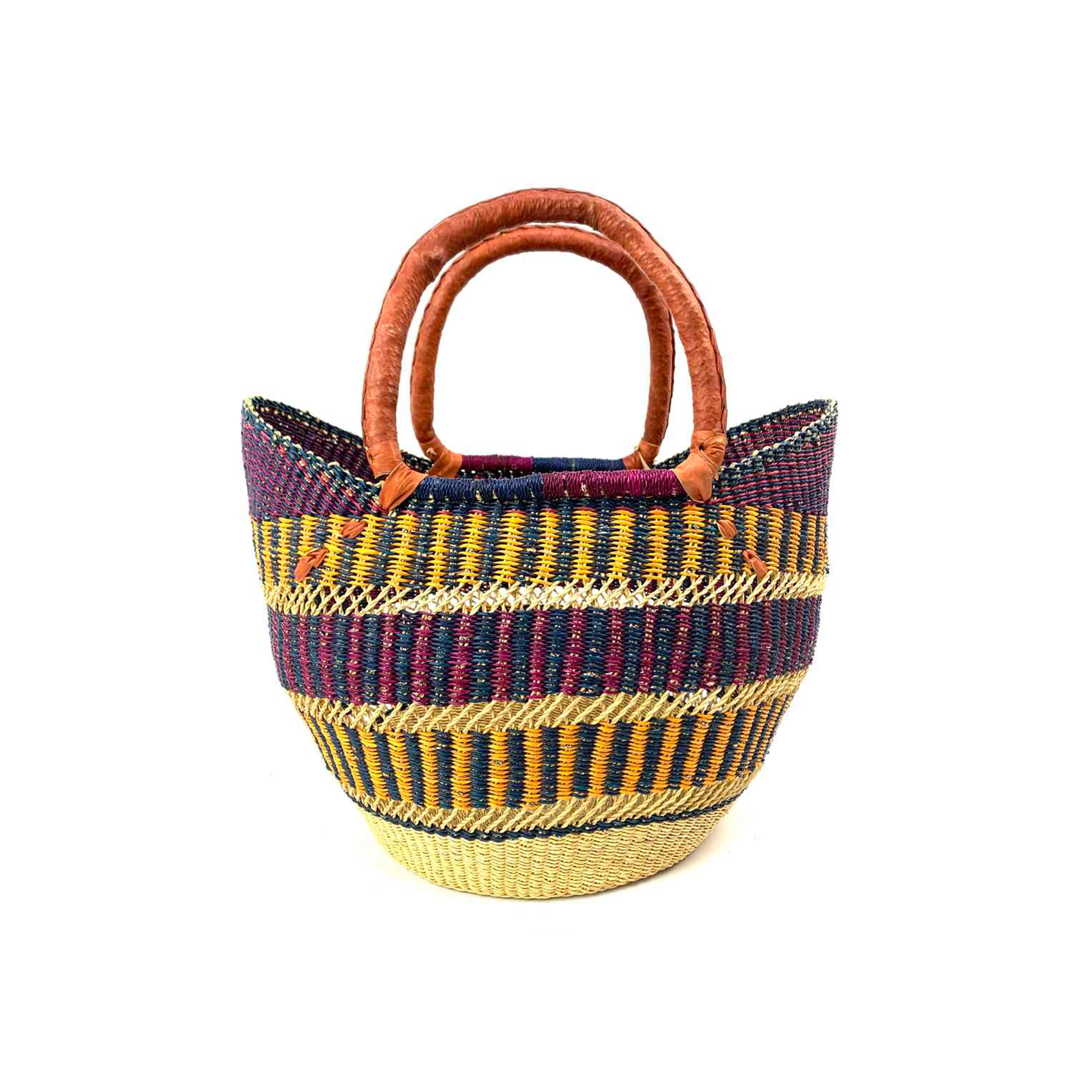 Bashiri African Bolga Basket, Market Basket