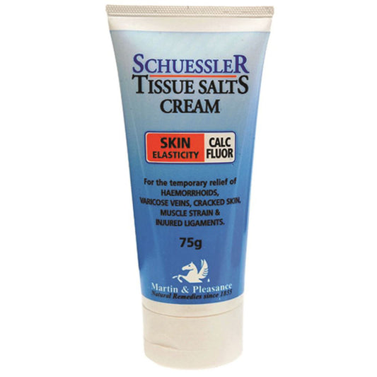 Martin & Pleasance Schuessler Tissue Salts Calc Fluor Cream 75g, Skin Elasticity