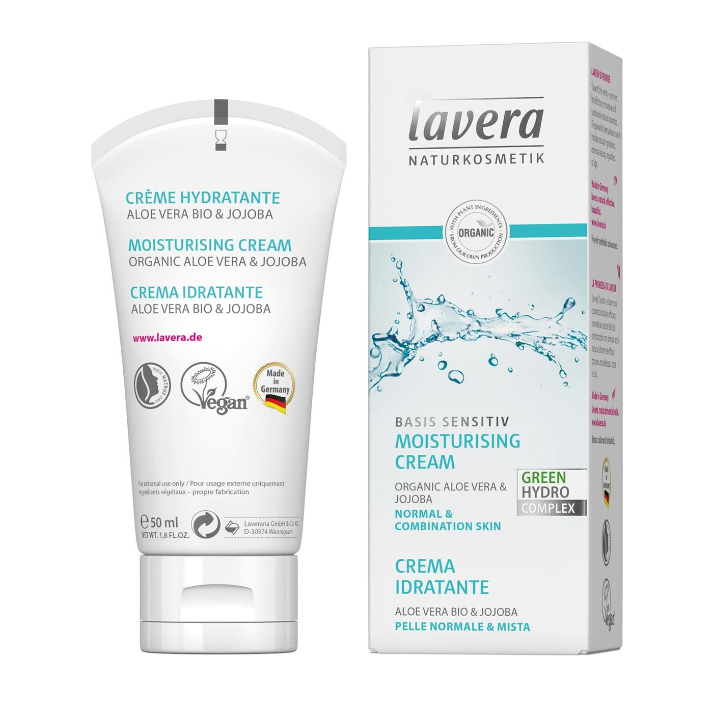 Lavera Basis Sensitiv Moisturising Cream 50ml