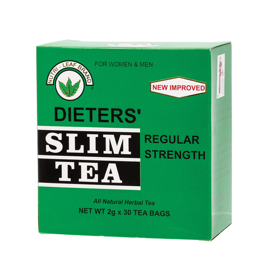 Nutri-Leaf Dieters Slim Tea 30 Tea Bags, Regular Strength