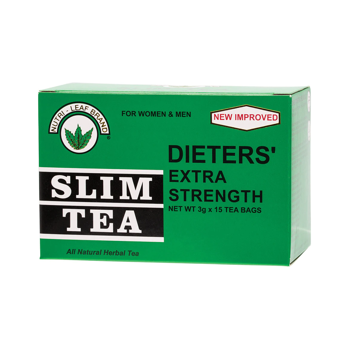Nutri-Leaf Dieters Slim Tea 15 Tea Bags, Extra Strength