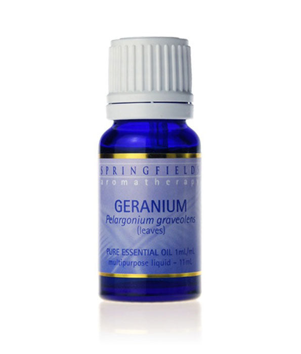 Springfields Aromatherapy Oil, Geranium 11ml