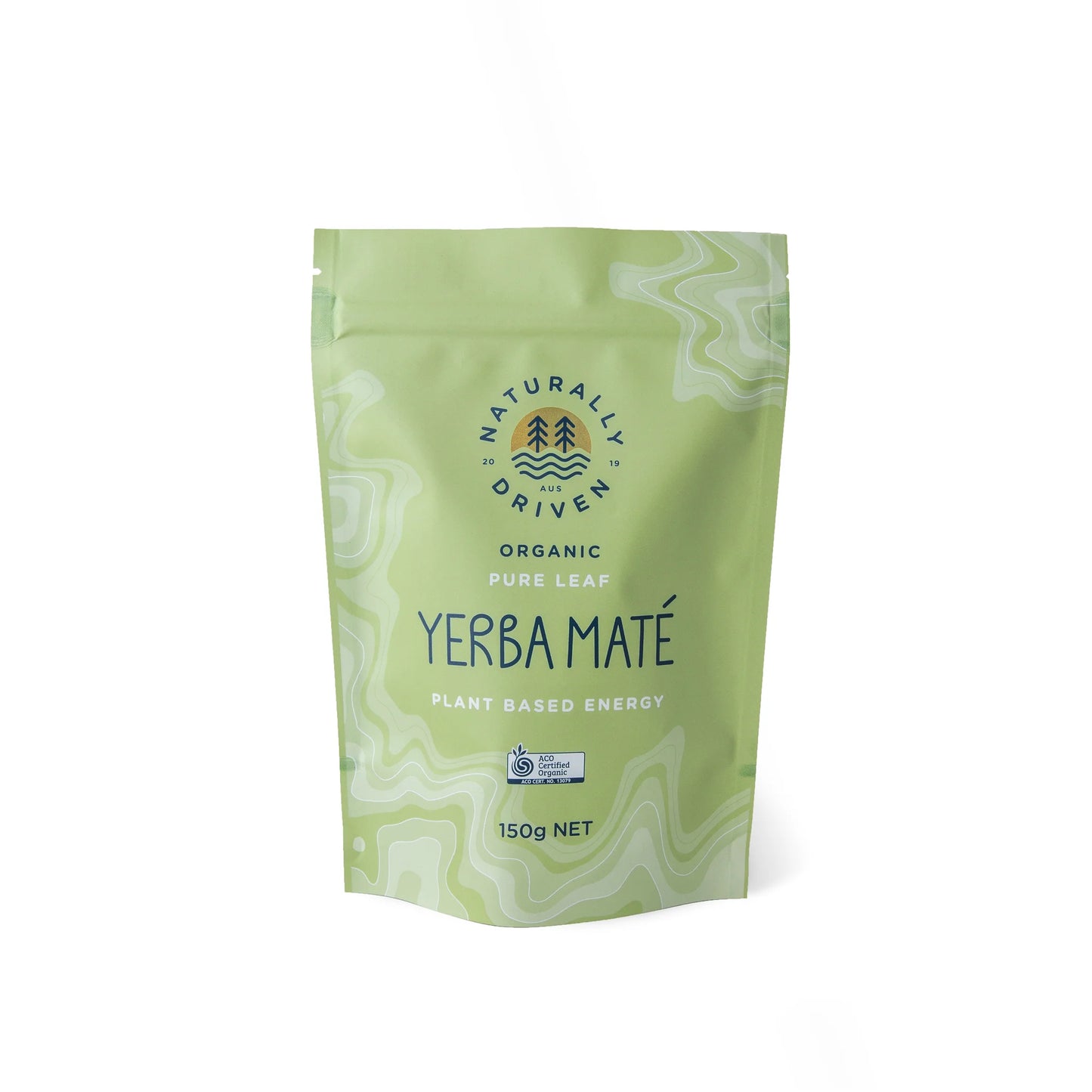 Naturally Driven Yerba Mate 60g Or 150g, Pure Leaf & Certified Organic