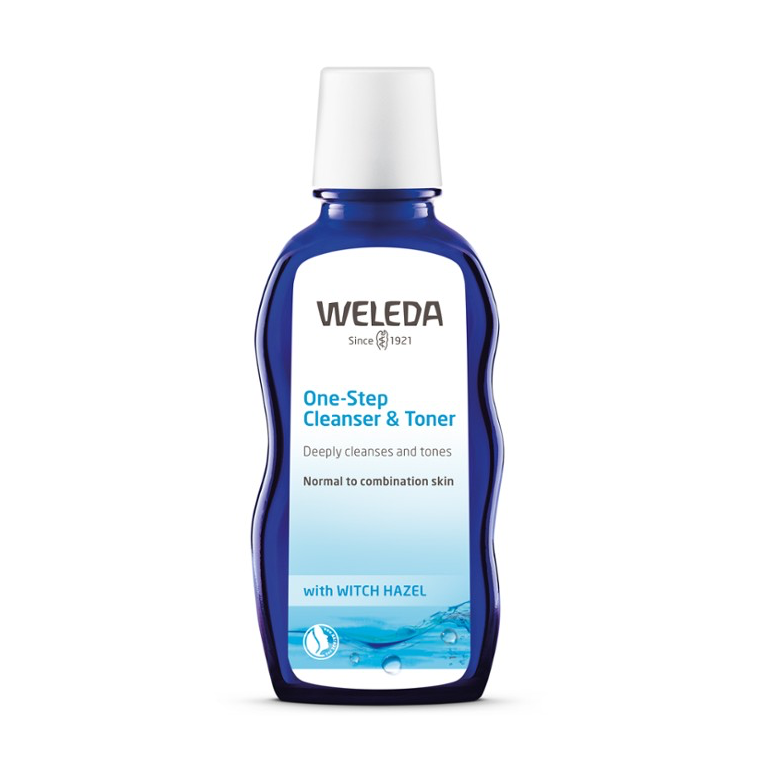 Weleda One-Step Cleanser and Toner 100ml, Witch Hazel