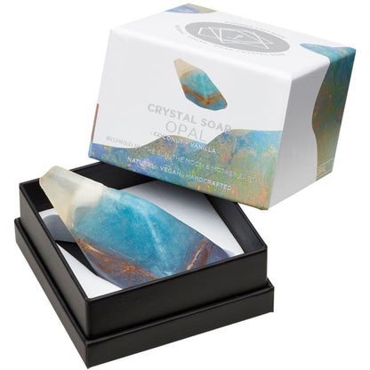 Summer Salt Body Crystal Soap 155g, Opal - Coconut & Vanilla Fragrance