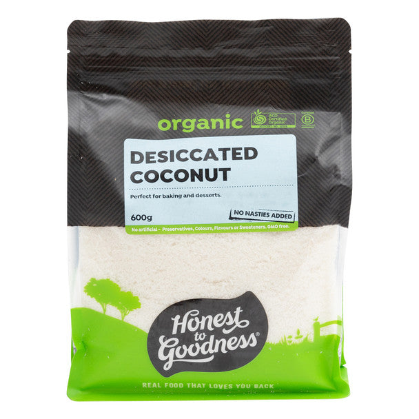 Honest To Goodness Desiccated Coconut 175g Or 600g, Australian Certified Organic
