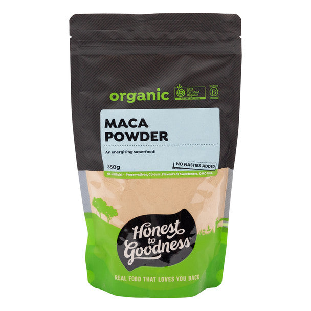 Honest To Goodness Maca Powder 350g, Certified Organic