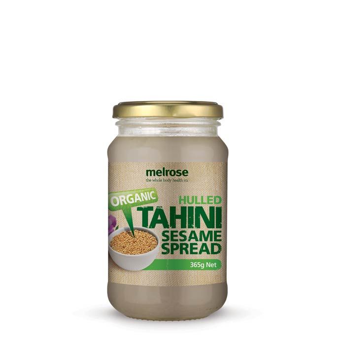 Melrose Organic Tahini Sesame Spread 365g, Hulled