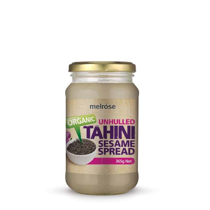Melrose Organic Tahini Sesame Spread 365g, Unhulled