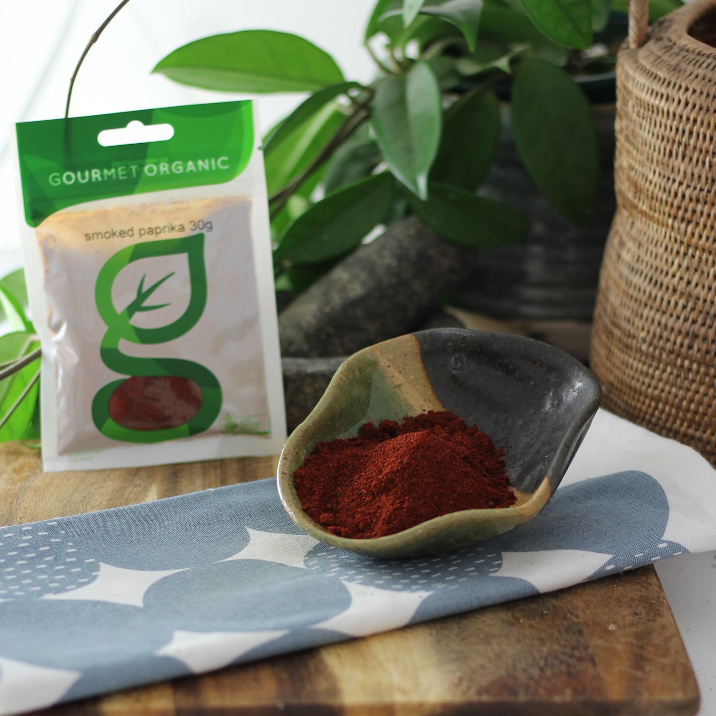 Gourmet Organic Paprika Smoked 30g, Certified Organic