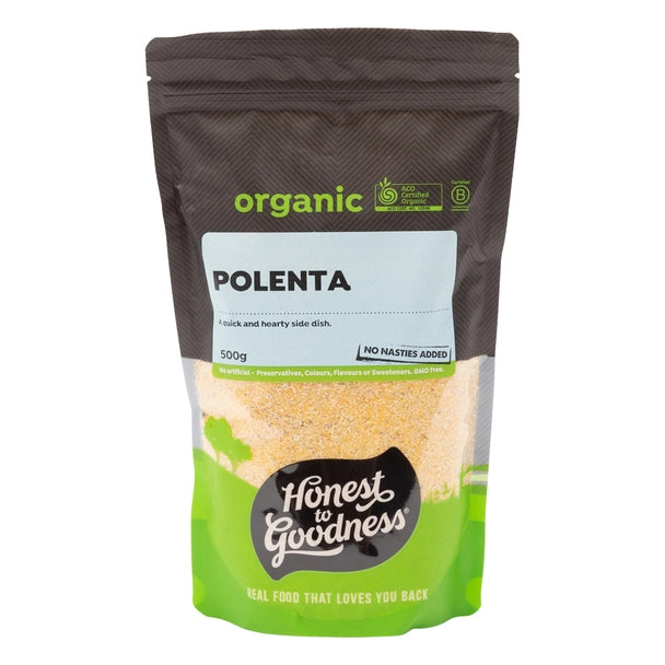Honest To Goodness Polenta 500g, Australian Certified Organic