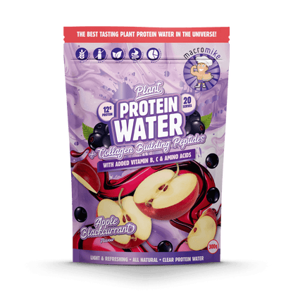 Macro Mike Plant Protein Water 300g, Apple Blackcurrant Flavour