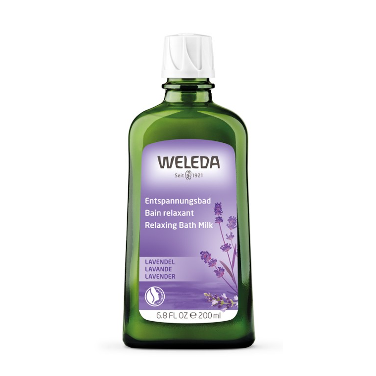 Weleda Relaxing Bath Milk 200ml, Lavender