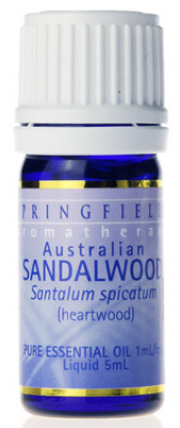 Springfields Aromatherapy Oil, Sandalwood Australian 5ml