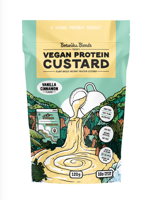 Botanika Blends Vegan Protein Custard 120g Vanilla Cinnamon Flavour