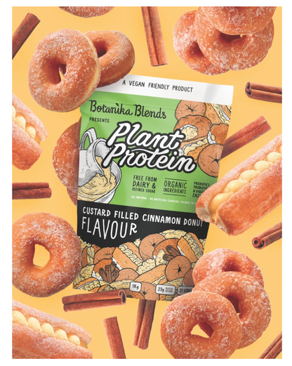 Botanika Blends Plant Protein 40g, 500g Or 1Kg Custard Filled Cinnamon Donut Flavour