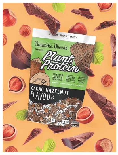 Botanika Blends Plant Protein 40g, 500g Or 1Kg Cacao Hazelnut Flavour