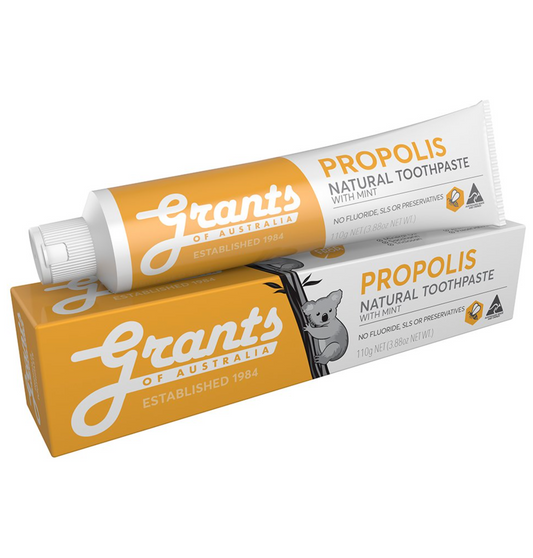 Grants Natural Toothpaste 110g, Propolis with Mint Flavour
