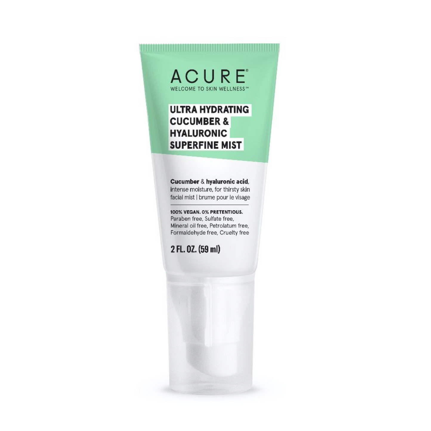 Acure Ultra Hydrating Cucumber & Hyaluronic Superfine Mist 59ml