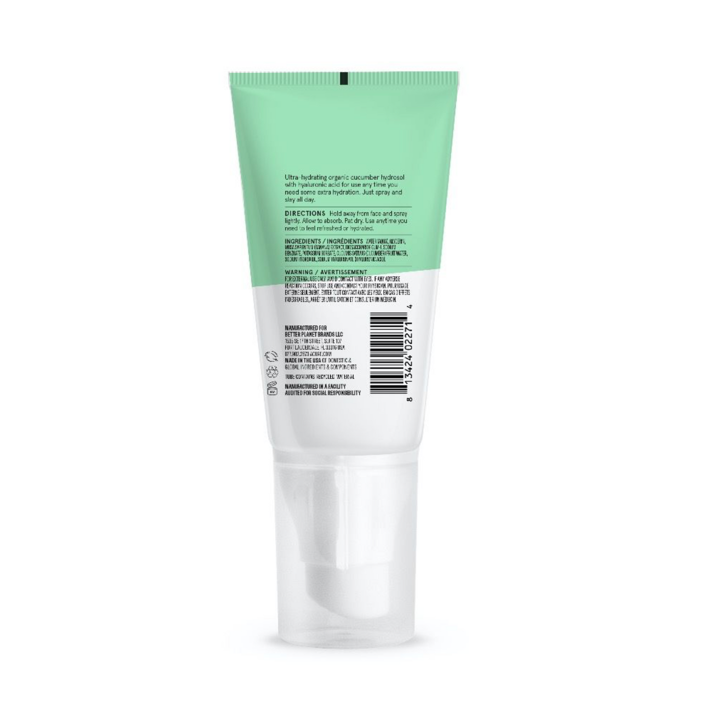 Acure Ultra Hydrating Cucumber & Hyaluronic Superfine Mist 59ml