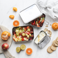 Ever Eco Stainless Steel Stackable Bento Box 1900ml, XL Two Tier + Mini Snack Container