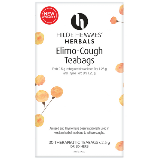 Hilde Hemmes Herbal's 30 Tea Bags, Elimo Cough