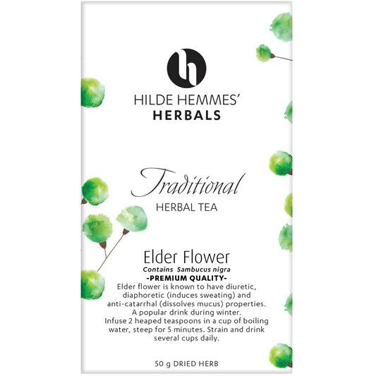 Hilde Hemmes Herbal's Tea 50g, Elder Flower (Loose Leaf)