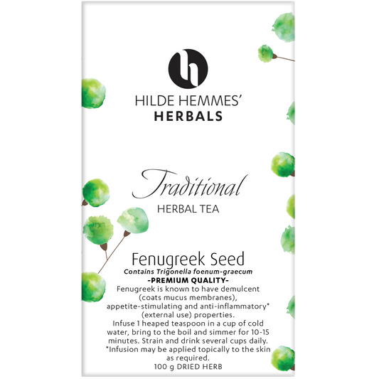 Hilde Hemmes Herbals Fenugreek Tea 100g, Loose Seed