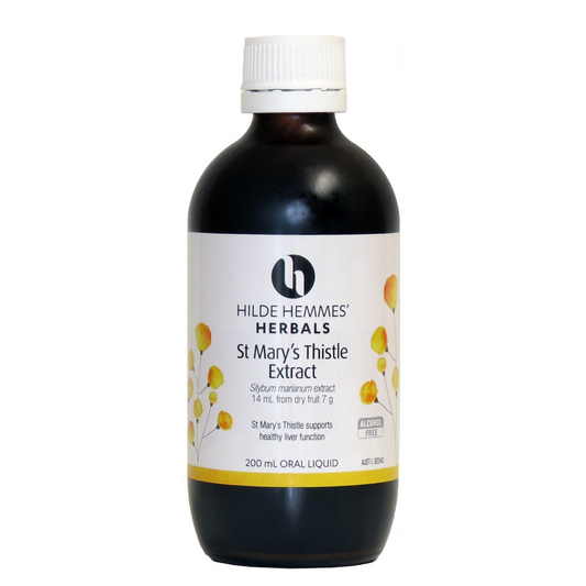 Hilde Hemmes Herbal's Herbal Liquid Extract 200ml, St Mary's Thistle