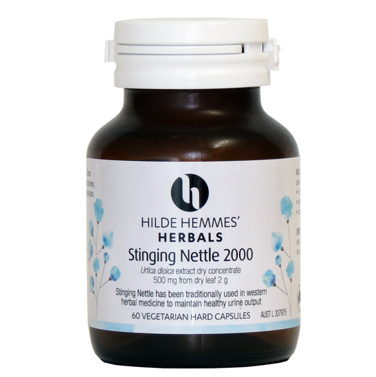 Hilde Hemmes Herbal's 60 Vegan Capsules, Stinging Nettle 2000mg