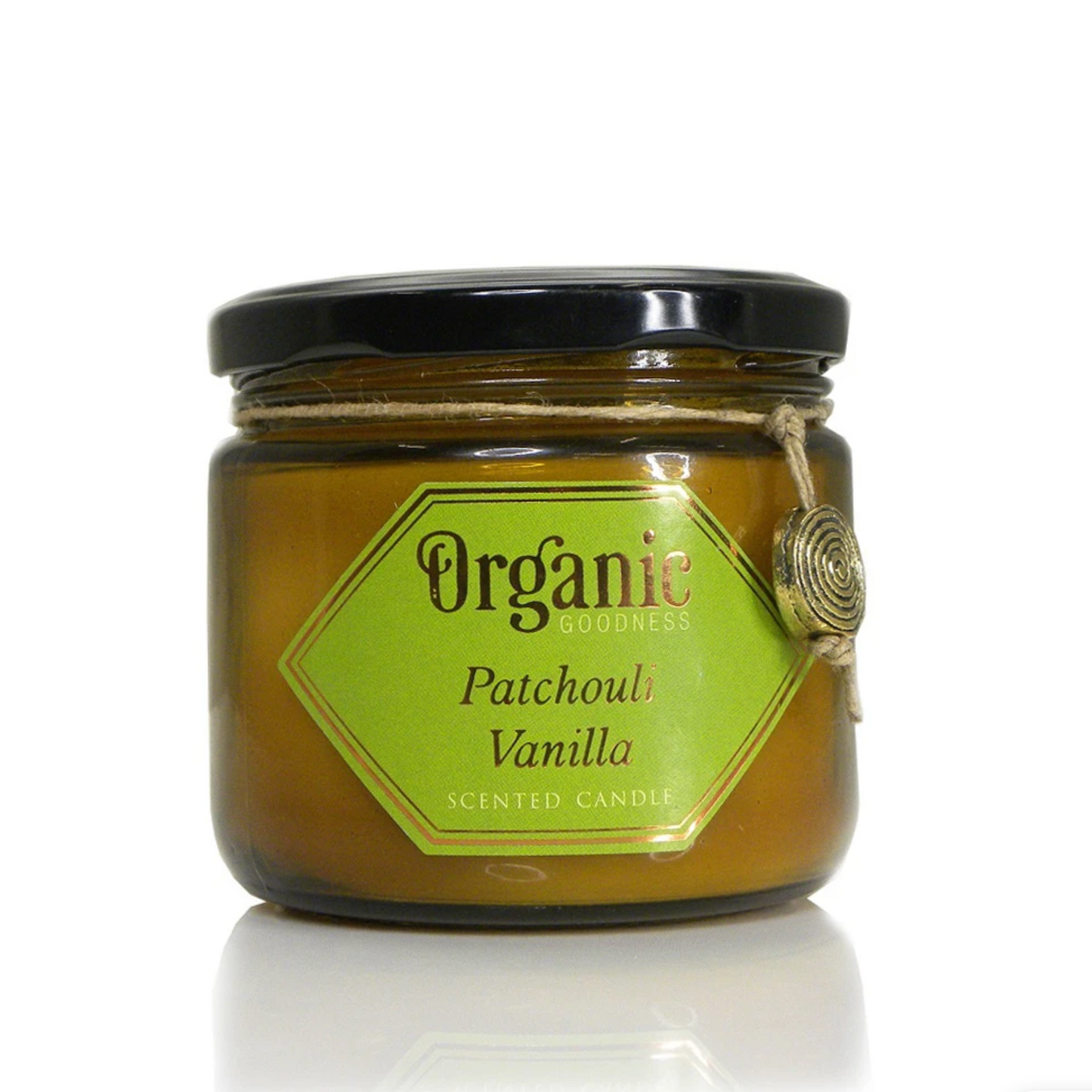 Organic Goodness Natural Soy Wax Candle 200g, Patchouli Vanilla