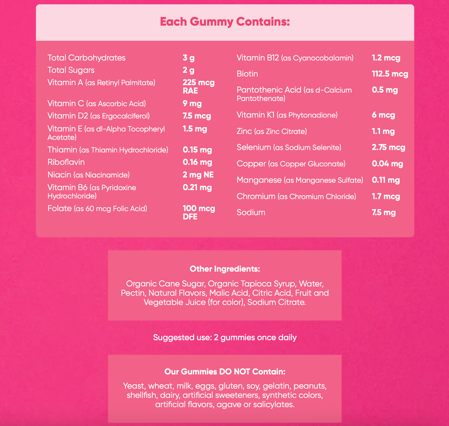 Goli Nutrition Gummies 60 Pieces, Women's Complete Multi