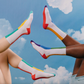 DOIY Design Eat My Socks, Rainbow Dream Classic