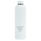 Happy Way Insulated Stainless Steel Bottle 750ml, White