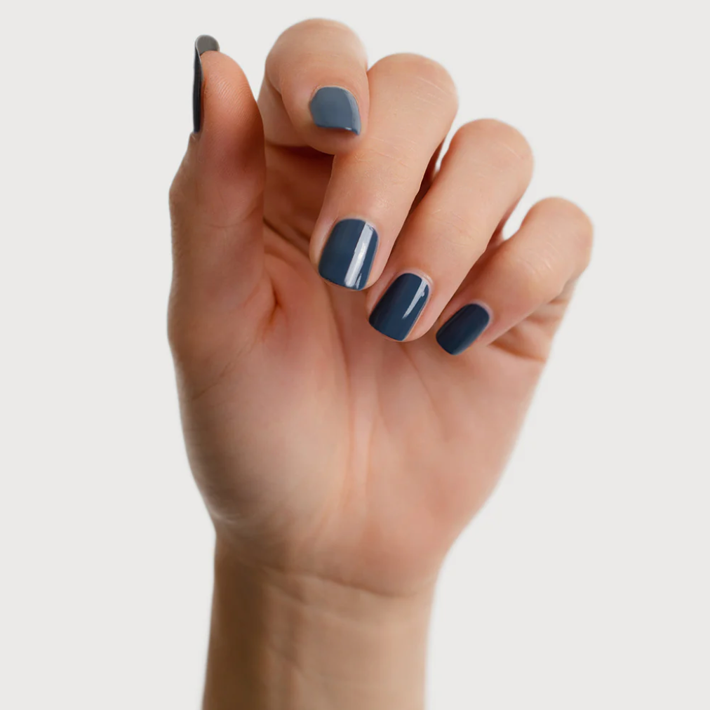 Sienna Byron Bay Nail Polish 10ml, Celeste {Dark Granite Blue-Grey}