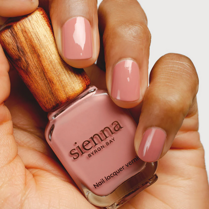 Sienna Byron Bay Nail Polish 10ml, Stone {Mauve Pink}