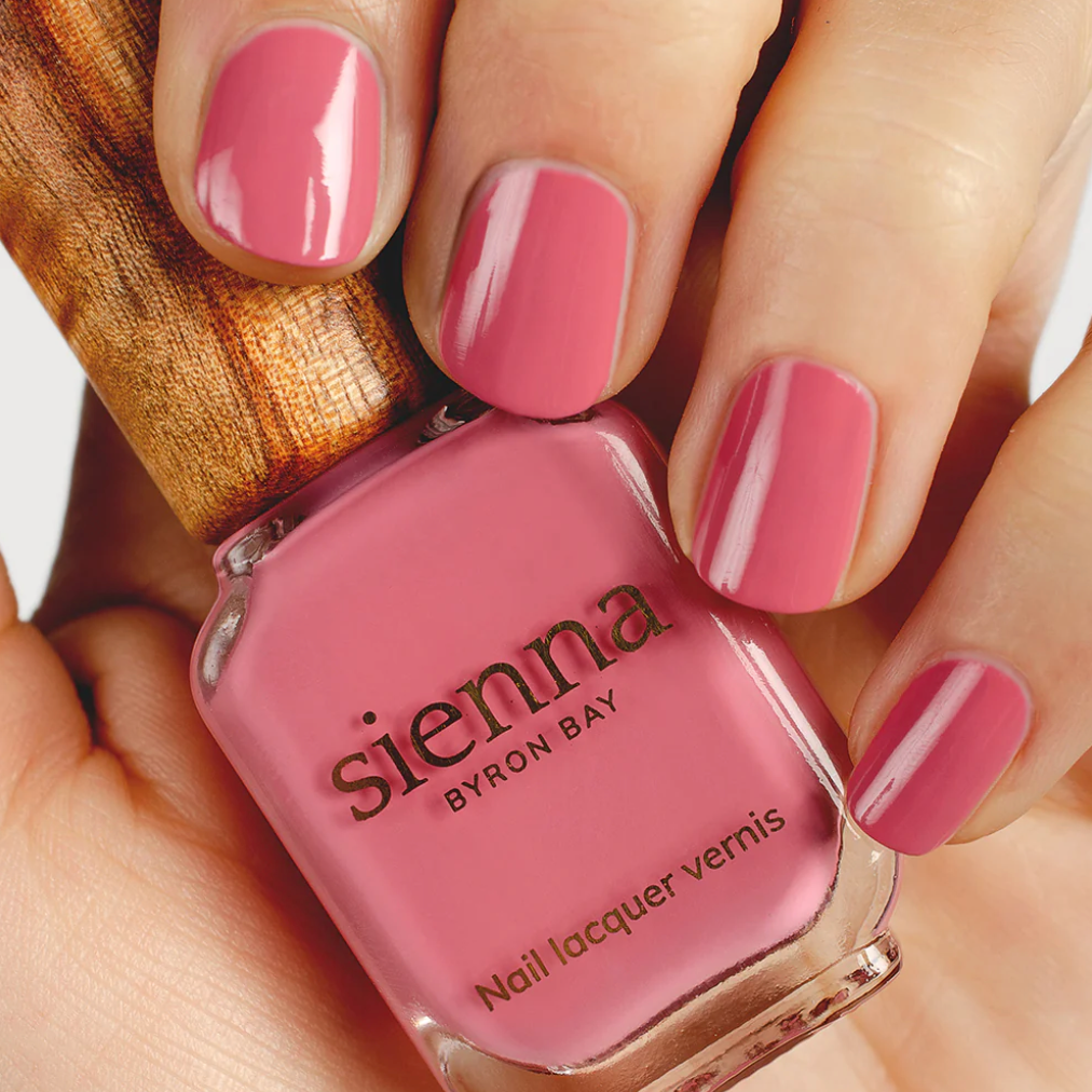SIENNA - Pink with Navy - Gold Coast Couture