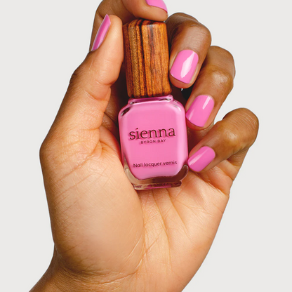 Sienna Byron Bay Nail Polish 10ml, Spell {Bright Fuchsia}