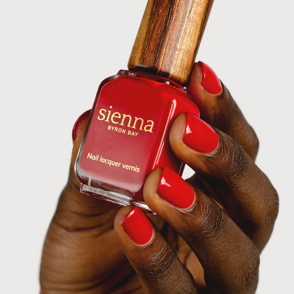 Sienna Byron Bay Nail Polish 10ml, Tempest {Classic Red}