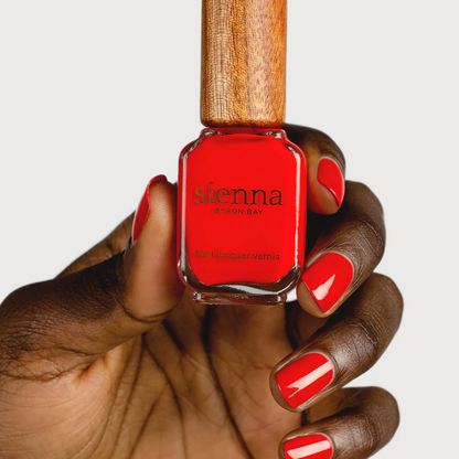 Sienna Byron Bay Nail Polish 10ml, Passion {Bright Red}